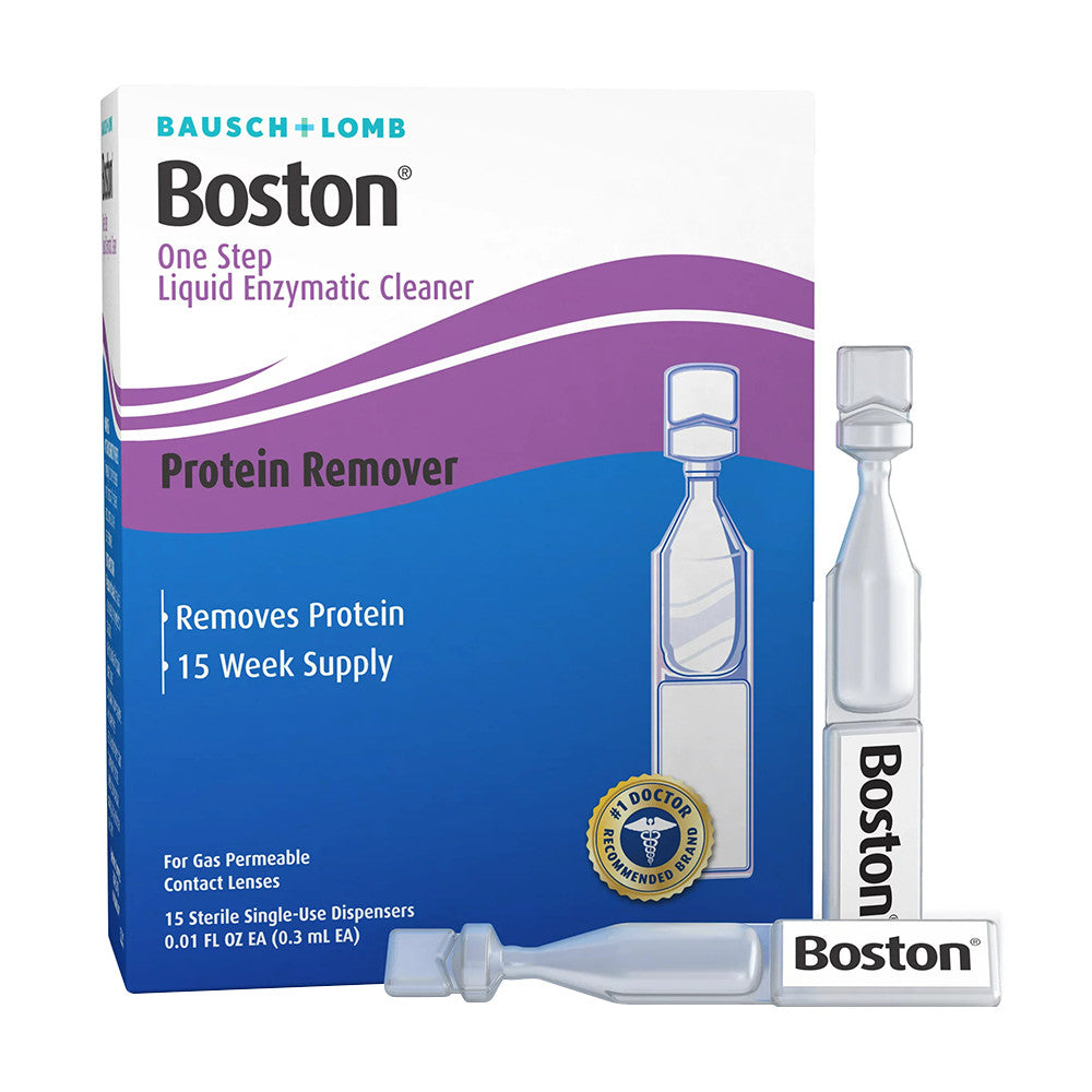 Boston One Step Liquid Enzymatic Cleaner Sterile Single Use Dispensers, 12 Ea